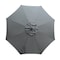 Living Accents Living Accents 9 ft. Tiltable Gray Market Umbrella UMA908G31OBD643 - alternate 1